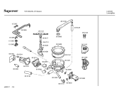 Схема №5 5VS100A с изображением Панель управления для посудомоечной машины Bosch 00288382