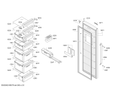 Схема №3 GSN36MW31 с изображением Ручка двери для холодильника Bosch 00770414
