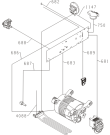 Схема №6 W8544/I (508007, PS10/25145) с изображением Рукоятка для стиральной машины Gorenje 254250