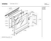 Схема №6 HB76L750B с изображением Фронтальное стекло для плиты (духовки) Siemens 00472558