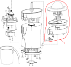 Схема №1 CJ85E(245492, HA3190) с изображением Всякое для составляющей Gorenje 252786