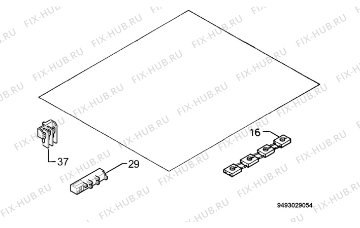 Взрыв-схема плиты (духовки) Electrolux EHG681W - Схема узла Electrical equipment 268