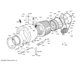 Схема №4 LFA106N30L EVOLUTION PLUS с изображением Мотор для стиральной машины Bosch 00142325