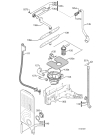 Схема №6 F44070ILM с изображением Панель для электропосудомоечной машины Aeg 1527673113