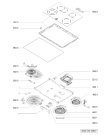 Схема №1 EKAH 3460 IN с изображением Затычка для духового шкафа Whirlpool 481944239163