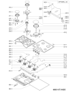 Схема №1 AKS 339/IX с изображением Шланг для плиты (духовки) Whirlpool 481010424150