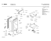 Схема №3 KIF2400 с изображением Дверь морозильной камеры для холодильника Bosch 00277744