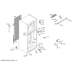Схема №4 KD40NA00NE с изображением Шарнир крышки для холодильной камеры Bosch 00644193