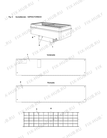 Взрыв-схема холодильника Carrier PRACTOR1585G - Схема узла Floor