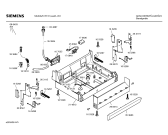 Схема №6 SE26A251FF с изображением Панель управления для электропосудомоечной машины Siemens 00433974