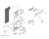 Схема №4 3KF4930N с изображением Дверь для холодильника Bosch 00242146