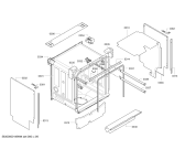 Схема №6 63013993110 с изображением Крышка для электропосудомоечной машины Bosch 00621095