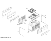 Схема №14 PGR484GGZS с изображением Панель управления для духового шкафа Bosch 00473002