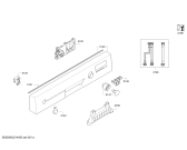 Схема №5 SN25E202EU с изображением Набор кнопок для электропосудомоечной машины Siemens 00612232