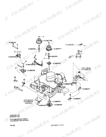 Схема №15 FM350763 с изображением Интегрированный контур для видеоэлектроники Siemens 00727097
