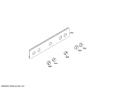 Схема №5 3CGX462BT с изображением Ручка выбора температуры для духового шкафа Bosch 00619961