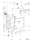 Схема №2 GSXP 70/1 POWER с изображением Панель для посудомоечной машины Whirlpool 480140101363