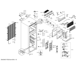 Схема №3 RN23B7C33H REF BL GENERAL PLUS  RN29E1 115V/60HZ VENEZUELA с изображением Вентиляционный канал для холодильника Bosch 00443380