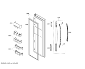 Схема №6 3FA7786A с изображением Поднос для холодильной камеры Bosch 00449390