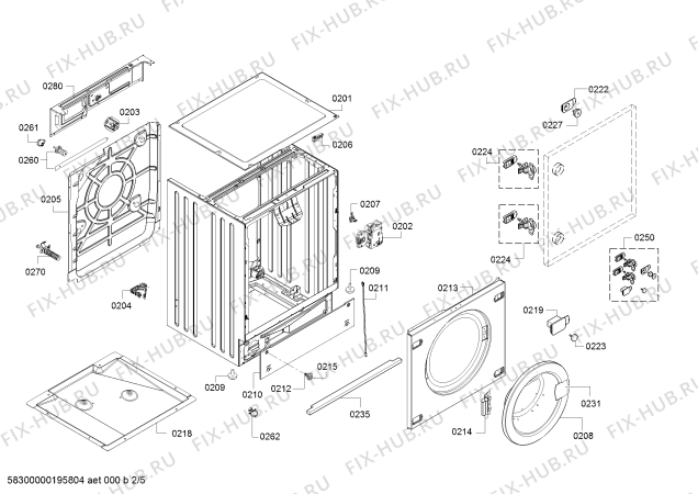 Схема №4 WKD28351GB с изображением Кнопка для стиралки Bosch 00619479