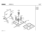 Схема №4 6CS400B с изображением Кнопка для плиты (духовки) Bosch 00069257