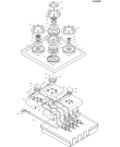Схема №1 PA10530DCASIXSX (F020389) с изображением Поверхность для плиты (духовки) Indesit C00065259