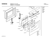 Схема №6 HB66080CC с изображением Панель для плиты (духовки) Siemens 00288023