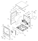 Схема №4 W6761 US   -white (900003405, WM55US) с изображением Обшивка для стиральной машины Gorenje 469618