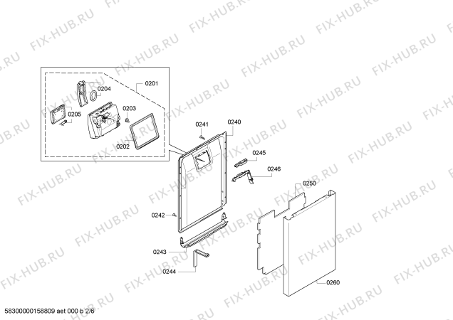 Схема №6 DRS5502 с изображением Краткая инструкция для посудомойки Bosch 00723615