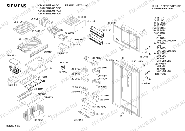 Схема №3 X5KCUTH430 с изображением Изоляция для холодильной камеры Bosch 00360832