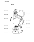 Схема №1 KE701 с изображением Держатель для чайника (термопота) Rowenta TS-14221200