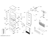 Схема №5 KAD92SB30 с изображением Наклейка для холодильной камеры Bosch 00638107