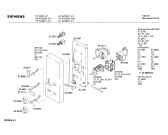 Схема №4 HF420254 с изображением Панель для свч печи Siemens 00085123