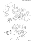 Схема №1 MW11A (F018213) с изображением Клавиша для плиты (духовки) Indesit C00060059