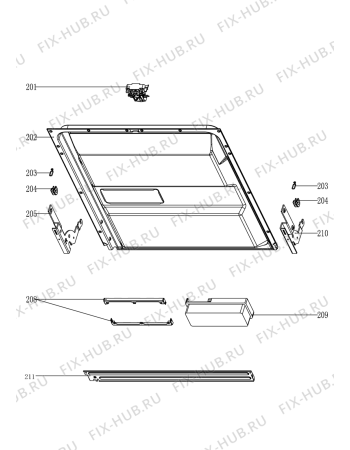 Схема №6 GCX 4862 с изображением Всякое для посудомоечной машины Whirlpool 482000018761