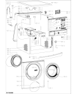Схема №2 AWO/D 6126 с изображением Запчасть для стиралки Whirlpool 481010745609