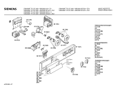 Схема №4 WM33010 SIWAMAT PLUS 3301 с изображением Панель управления для стиральной машины Siemens 00271275