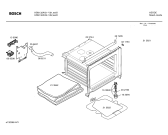 Схема №6 HSN132A с изображением Инструкция по эксплуатации для плиты (духовки) Bosch 00519797