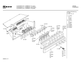 Схема №1 L1240B0 ELEGANCE 42 с изображением Панель для плиты (духовки) Bosch 00282923