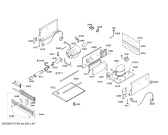 Схема №5 G7161X0 с изображением Корпус для холодильника Bosch 00681793