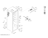Схема №3 3FC1663P с изображением Панель для холодильной камеры Bosch 00798641