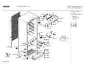 Схема №4 KGU44192FF с изображением Дверь для холодильной камеры Bosch 00241121