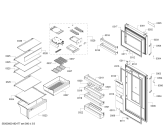 Схема №3 KDN43VR30I, Bosch с изображением Мотор вентилятора для холодильника Bosch 12013468