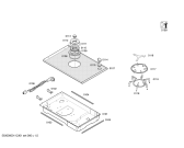 Схема №2 PGF375K02E с изображением Стеклокерамика для плиты (духовки) Bosch 00474871