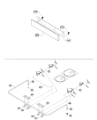 Схема №8 KK92202HW (354964) с изображением Клавиша для плиты (духовки) Gorenje 370101