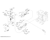 Схема №5 TES50354DE VeroCafe Latte с изображением Боковая часть корпуса для электрокофеварки Bosch 00740684