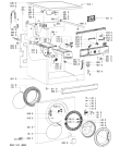 Схема №2 AWO/D 8418 с изображением Обшивка для стиральной машины Whirlpool 480111100664
