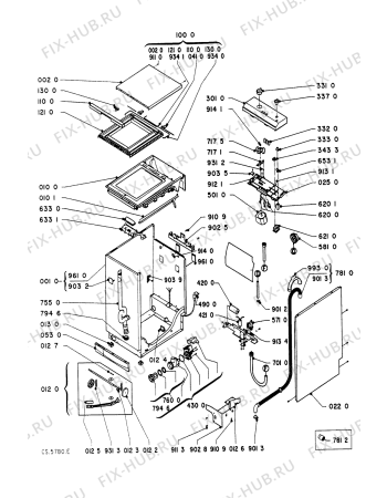 Схема №2 AWG 415/WP с изображением Декоративная панель для стиральной машины Whirlpool 481945328132