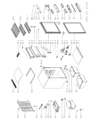 Схема №1 KDMG 1534/2 FH с изображением Декоративная панель для холодильной камеры Whirlpool 481946089344