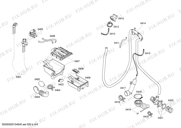 Схема №4 WM12S425GC с изображением Панель управления для стиралки Siemens 00704564